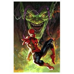 Spider-Man v Green Goblin Sideshow Fine Art Print poster (Marvel)