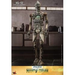 Figurine IG-12 Hot Toys TMS105 deluxe (Star Wars The Mandalorian)