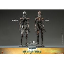 Figurine IG-12 Hot Toys TMS105 deluxe (Star Wars The Mandalorian)