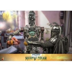 IG-12 Hot Toys TMS104 (figurine Star wars The Mandalorian)