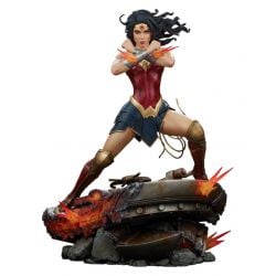 Statue Sideshow Wonder Woman (saving the day) Premium Format (DC)