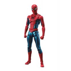 Spider-Man (new red and blue suit) figurine SH Figuarts Bandai (Spider-Man no way home)