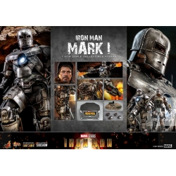 Figurine Iron Man Mark I Hot Toys MMS605D40 (Iron Man)