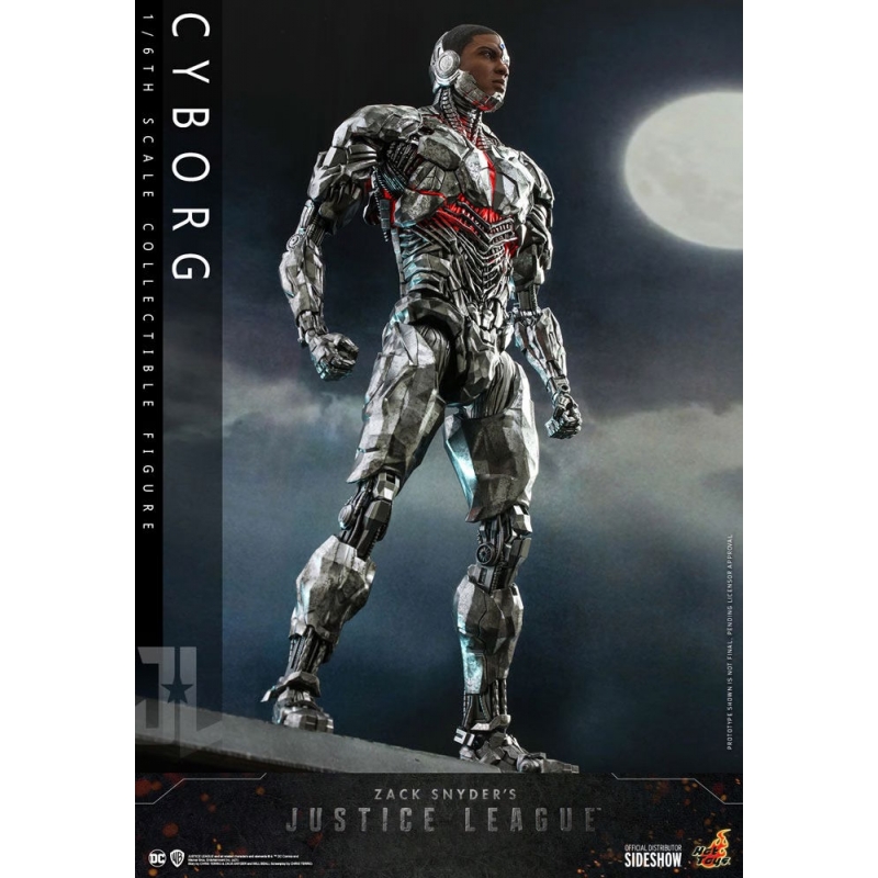 Cyborg Hot Toys figure special edition bonus (Zack Snyder's Justice League)