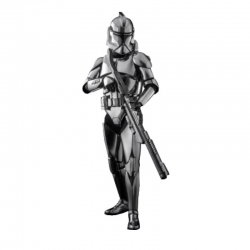 Clone Trooper Hot Toys Movie Masterpiece figure chrome version (Star Wars)