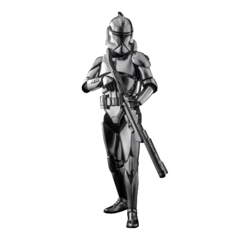 Figurine Clone Trooper Hot Toys chrome version Movie Masterpiece (Star Wars) Figurine Clone Trooper Hot Toys chrome version Movie Masterpiece (Star Wars)