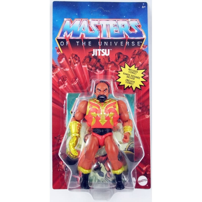 Jitsu Mattel figure MOTU origins (Masters of the Universe)