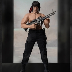 Figurine ThreeZero Jiohn Rambo (Rambo First Blood Part 2 )