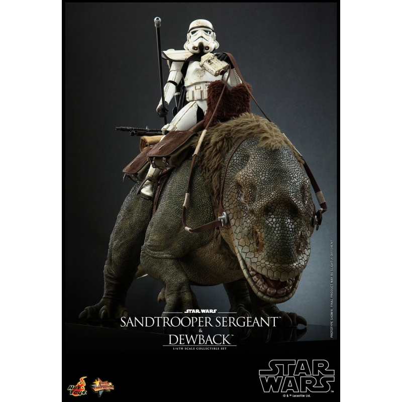Star Wars Episode IV Action Figure 2-Pack 1/6 Sandtrooper Sergeant & Dewback 30 cm