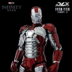 Iron Man Mark V ThreeZero figure DLX (Marvel Infinity Saga)