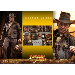 Indiana Jones (Harrisson Ford) Hot Toys Movie Masterpiece figure MMS716 (Indiana Jones and the dial of destiny)