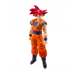 Super Saiyan God Son Goku (god of virtue) Bandai SH Figuarts figure (Dragon Ball Super)