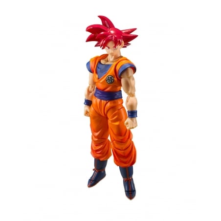 Super Saiyan God Son Goku (god of virtue) Bandai SH Figuarts figure (Dragon Ball Super)