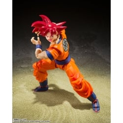 Super Saiyan God Son Goku (god of virtue) Bandai SH Figuarts figure (Dragon Ball Super)