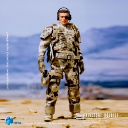 Luc Devereaux (Jean-Claude Van Damme) Hiya figure Exquisite Super Series (Universal Soldier)