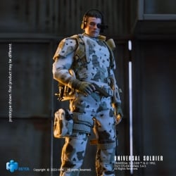 Luc Devereaux (Jean-Claude Van Damme) Hiya figure Exquisite Super Series (Universal Soldier)