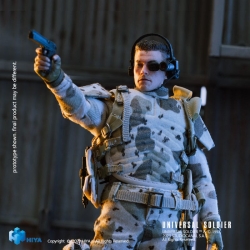 Luc Devereaux (Jean-Claude Van Damme) Hiya figure Exquisite Super Series (Universal Soldier)