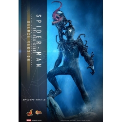 Spider-Man (Black Suit) Hot Toys Movie Masterpiece figure MMS728 deluxe (Spider-Man 3)