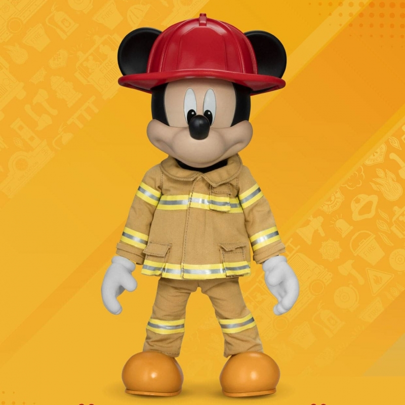 Figurine Mickey Mouse (pompier) Beast Kingdom Dynamic Action Heroes (Disney Mickey and friends)