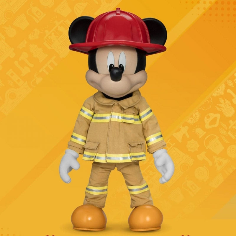 Mickey Mouse (fireman) Beast Kingdom Dynamic Action Heroes figure (Disney Mickey and friends)