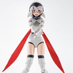 SH Figuarts figure of Shy on white background with crossed arms and screaming face