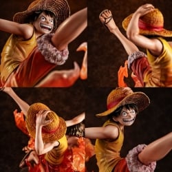 Luffy and Ace Megahouse Portrait of Pirates P.O.P. NEO Maximum figures bond between brothers 20th (One Piece)