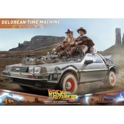 Delorean réplique Movie Masterpiece Hot Toys (Retour vers le futur 3)