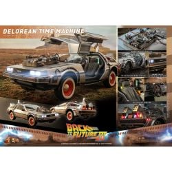 Delorean Hot Toys Movie Masterpiece replica (Back to the future 3)