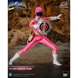 Zeo Ranger I Pink (Rose) ThreeZero FigZero (figurine Power Rangers Zeo)
