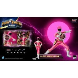 Zeo Ranger I Pink (Rose) ThreeZero FigZero (figurine Power Rangers Zeo)