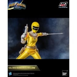 Figurine Zeo Ranger II Yellow (Jaune) ThreeZero FigZero (Power Rangers Zeo)