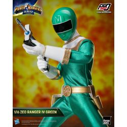 Zeo Ranger IV Green (Vert) ThreeZero FigZero figure (Power Rangers Zeo)