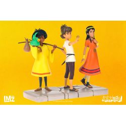 Esteban Zia Tao and Pichu LMZ Collectibles figures (The mysterious cities of gold)