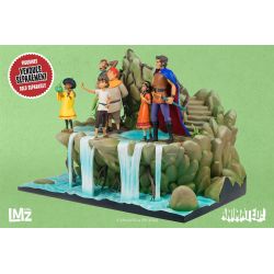 The waterfall LMZ Collectibles diorama (The mysterious cities of gold)