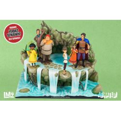 The waterfall LMZ Collectibles diorama (The mysterious cities of gold)