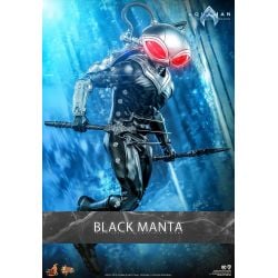 Figurine Black Manta Hot Toys MMS739 Movie Masterpiece (Aquaman and the lost kingdom)
