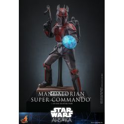 Mandalorian Super Commando Hot Toys TMS127 figurine 1/6 (Star Wars Ahsoka)