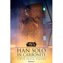 Han Solo in Carbonite Sixth Scale Sideshow Collectibles réédition (Star Wars)