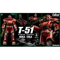 T-51 Nuka Cola Power Armor ThreeZero 1/6 figure (Fallout)