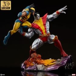 Colossus et Wolverine Sideshow Fastball Special Premium Format statue 1/4 (X-Men)