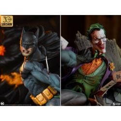Batman vs The Joker Sideshow Eternal Enemies Premium Format 1/4 statue (DC)