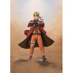 Naruto Uzumaki Sage Mode Savior Of Konoha Bandai Tamashii Nations SH Figuarts figurine 1/12 (Naruto Shippuden)