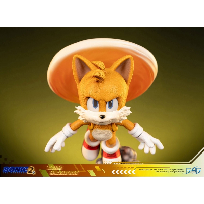 Sonic the Hedgehog 2 Statue Tails Standoff 32 cm