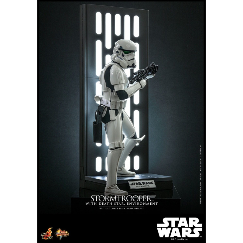 Stormtrooper With Death Star Hot Toys MMS736 1/6 action figure (Star Wars Power Of The Dark Side)