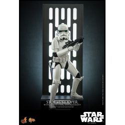 Stormtrooper With Death Star Hot Toys MMS736 figurine 1/6 (Star Wars Power Of The Dark Side)