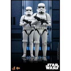 Stormtrooper With Death Star Hot Toys MMS736 1/6 action figure (Star Wars Power Of The Dark Side)