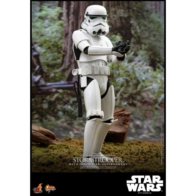 Stormtrooper With Death Star Hot Toys MMS736 1/6 action figure (Star Wars Power Of The Dark Side)