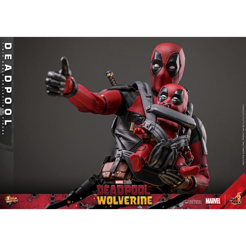 Deadpool Hot Toys MMS746 figurine 1/6 Deadpool et Wolverine