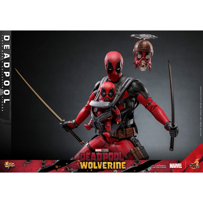 Deadpool Hot Toys MMS746 figurine 1/6 Deadpool et Wolverine