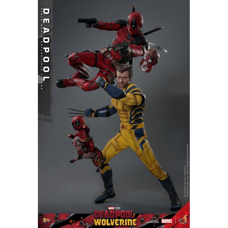 Deadpool Hot Toys MMS746 figurine 1/6 Deadpool et Wolverine